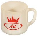 Mug with ART logo
